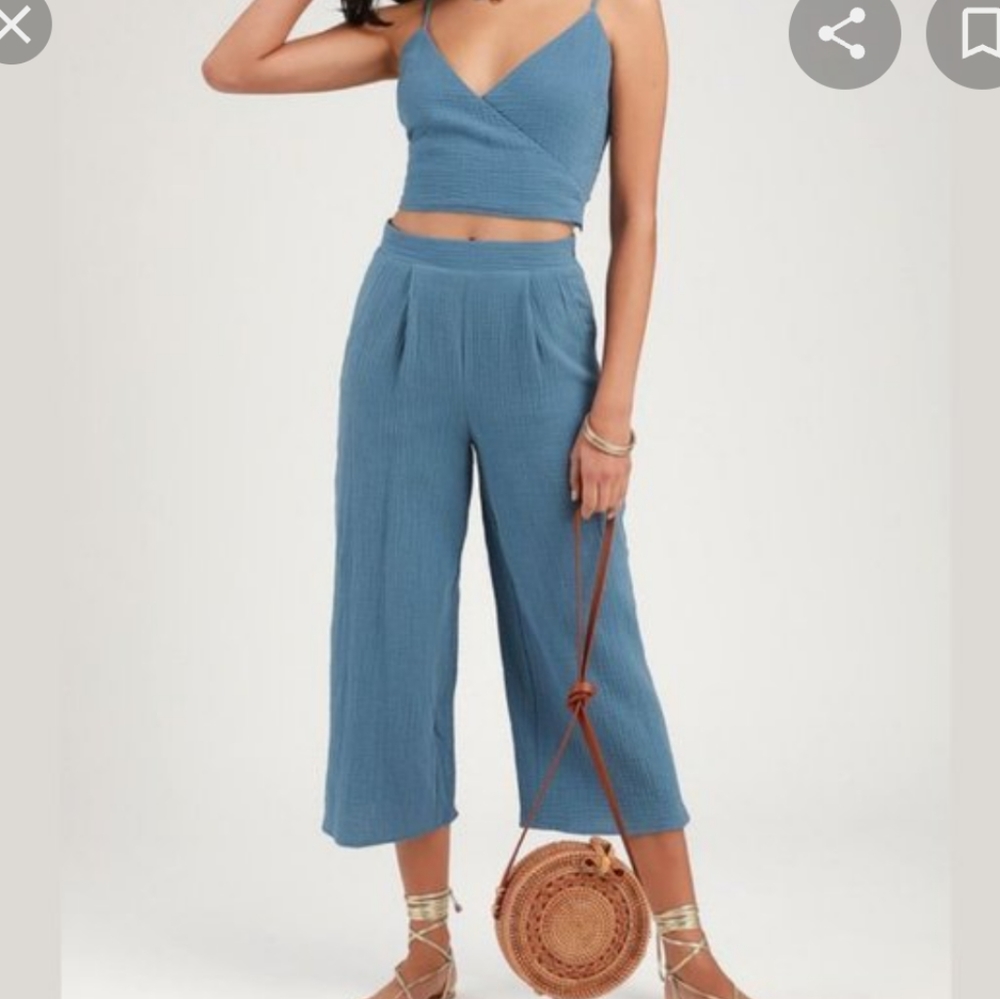 Lulu's Two Piece Jumpsuit